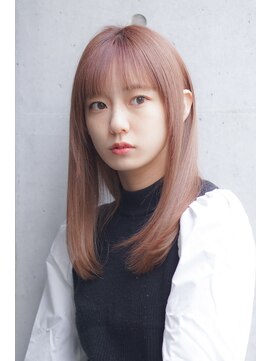 メリウス(melius) 縮毛矯正×ベージュ