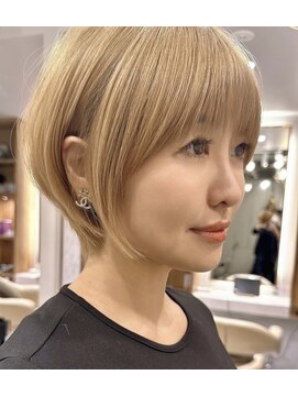 アリエッタ アザブ(ARIETTA AZABU) 【aRiettaスタイル】抜け感/金髪ショート/ハイトーン/ブリーチ