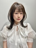 ゼストララ(ZEST Lara)&nbsp;大人ガーリー♪ミディアムレイヤースタイル【吉祥寺】misaki