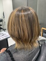 ディティール(Detail)&nbsp;ウルフボブ×3Dハイライト