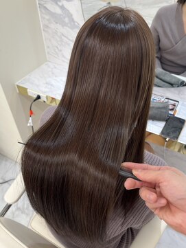 シェノン 心斎橋(CHAINON) チョコレートブラウン/髪質改善カラー/酸性縮毛矯正