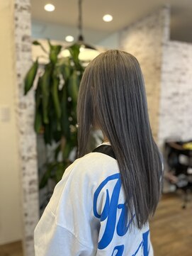 テーラヘアー 五井(TELA HAIR) アッシュグレージュ×ハイライト