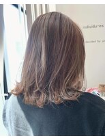 エスデザイン(es design)&nbsp;馴染むハイライト × レイヤースタイル