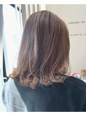 馴染むハイライト × レイヤースタイル