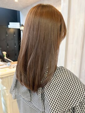 キャアリー(Caary) 福山人気10代20代30代ケアブリーチミルクティーレイヤーカット