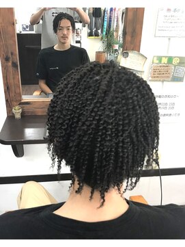 ニトロ(nitoro) スプリングドレッド　針金パーマ