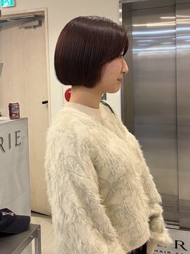 ネリー 銀座(NERIE) ワインレッド/ショート/ミニボブ/ボブ