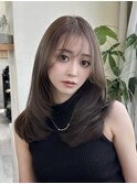 レイヤーカット/韓国ヘア/顔まわりカット/銀座