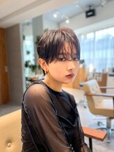 キミトヘアデザインアンドスパ(Kimito Hair design&spa) マッシュショート　刈り上げマッシュショート　ハンサムショート