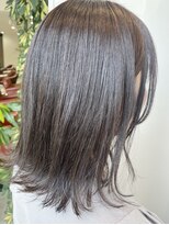 アルファ(Hair Salon alpha) 【大人可愛い×透明感】アッシュベージュ