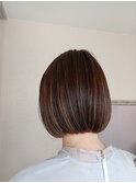 ・透明感カラー×ベージュ