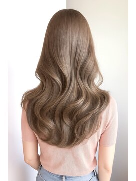ヘアサロン エフ 渋谷(F) #ブリーチ#ベージュ#くびれヘア#韓国風
