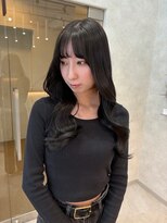 ジーナ  札幌大通(Zina)&nbsp;美髪＊エアリーロング＊ブルーブラック＊Zina札幌大通