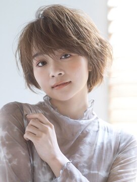 エミュ 表参道 青山(emu) 【emu井上信洋】くしゃっとラフなゆるパーマショート【エミュ】