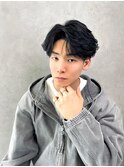 【Zina】メンズ/韓国/センターパート/縮毛矯正/福岡/天神/大名