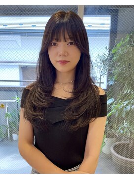 グリーン 町田(green) 【ミディアム】ワンカールで簡単小顔レイヤー