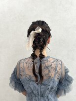 クム 横浜(qumu)&nbsp;【qumu MARIKO】ポニーテールツインアレンジ