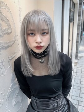 ヴィムヘアー(VIM hair) トレンドスタイル♪抜け感×透明感ブリーチカラー◎