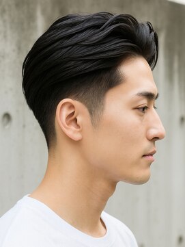 トゥルートラスト オムオム 甲府和戸(True Trust HOMME HOMME) メンズ 爽やか刈り上げショートスタイル アップバング