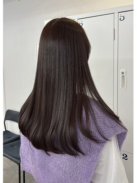 艶ロング　新宿/ロング/艶カラー/韓国/小顔カット/髪質改善