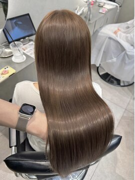 オニキス(ONYX) T02髪質改善ストレート縮毛矯正シルキーレイヤーカット表参道