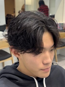 フィフス 渋谷(fifth) 渋谷無造作パーマセンターパートニュアンスパーマシャドウパーマ