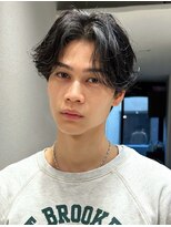 ポーチバイハニー オモテサンドウ(PORCH by HONEY omotesando)&nbsp;フェザーパーマ/毛流れパーマ/ニュアンスフェザーパーマ