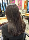 色落ちも可愛い！ラベンダーブラウン！