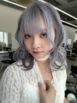 リノート バイ エゴル 太田川(Linoet by ENGOL)&nbsp;ブルーアッシュ/ネイビーカラー/ハイトーンカラー
