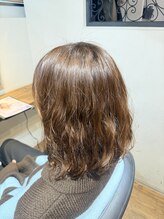 エストヘアーバイ フレンズ 新宿店(est hair by friends)&nbsp;デジタルパーマ/ゆるふわボブ