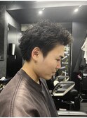 波巻きツイストスパイラル/リバースセンターパート[大宮/理容室]