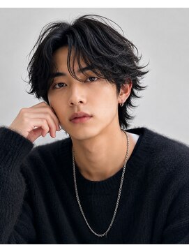 アイトーキョー 名古屋栄(AI TOKYO) ニュアンスパーマ/フェザーパーマ/センターパート/名古屋/栄