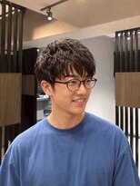 キラヴィ 三宮(KIRAVI)&nbsp;スパイラルパーマジェットモヒカンガイルヘアアップバング