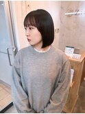 《Zina千早 藤》韓国風/ボブ/タッセル/切りっぱな/20代30代40代