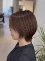 シエル 大名店(CIEL)&nbsp;大人の丸みショート×美髪縮毛矯正