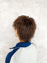 イル 天神西通り店(ill)&nbsp;【メンズ◆天神】マッシュウルフ×波巻きパーマ×ブラウンカラー