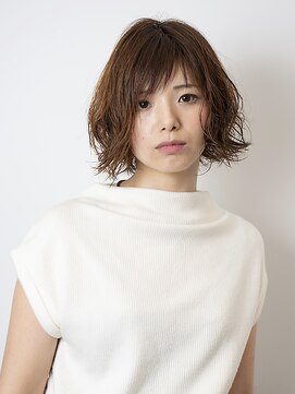 人となり きむらくんのパーマボブ