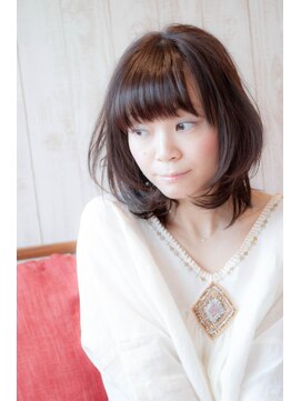 ティッシュ(tissue) キレイ×可愛いセミディスタイル　byティッシュ緑区/天白区