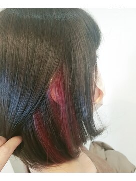 エイム(AIM) ボブスタイル×インナーカラー