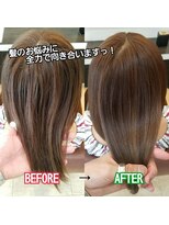 ブルーフィン シセロ(Blue Fin cicero)&nbsp;佐藤ひろこ　の　髪質改善