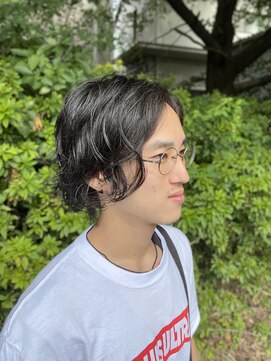 サフィー 京都 四条烏丸(Saffy) ミディアム×Sカールパーマ