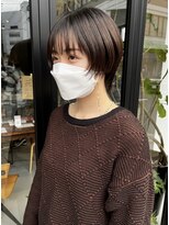 ヘアー アイス ルーチェ(HAIR ICI LUCE) ショートスタイル ショートカット ハンサムショート 担当中西