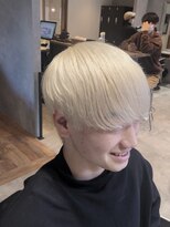 エイトメン 池袋店(EIGHT MEN)&nbsp;【EIGHTMEN池袋店】メンズホワイトブロンドマッシュ