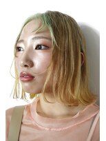 レーベル(LABEL)&nbsp;【LABEL】イエローベージュグラデーション