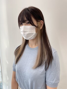 アライブ キチジョウジ(ALIVE Kichijoji) 韓国風インナーカラー×ベージュ