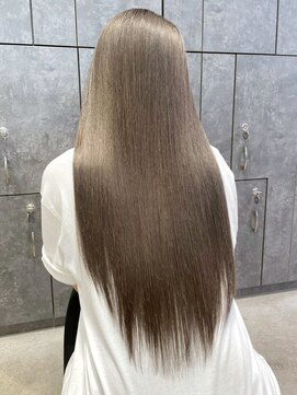 アルバム 渋谷パルコ(ALBUM) グレージュロング_グレージュカラーボブウルフ_ba351511