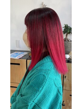 ノア(noa.) ビビットレッドグラデーション