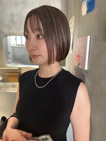 ハウ 心斎橋(how)&nbsp;ミニボブ/ショート/ショートヘア/前下がりボブ/ぱつっとボブ