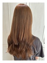クシェル バイ リリア(kuschel by LILIA.)&nbsp;ブリーチオンカラーで柔らかブラウン♪