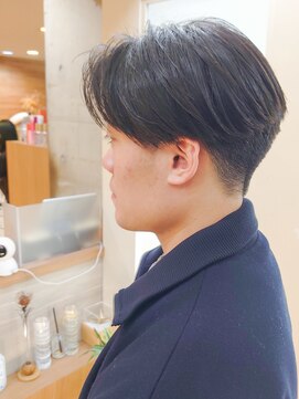 ヒート トウキョウ 目黒店(HEAT TOKYO) センターパートマッシュメンズ目黒